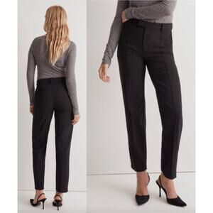 Madewell | NWT | The Petite Fairbanks Pant in True Black | Sz 2 petite